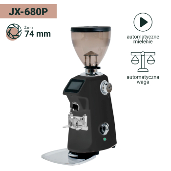 Młynek JX-680P Sandy Matt Black (żarna 74mm) Coffee Format